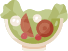 Salad bowl icon